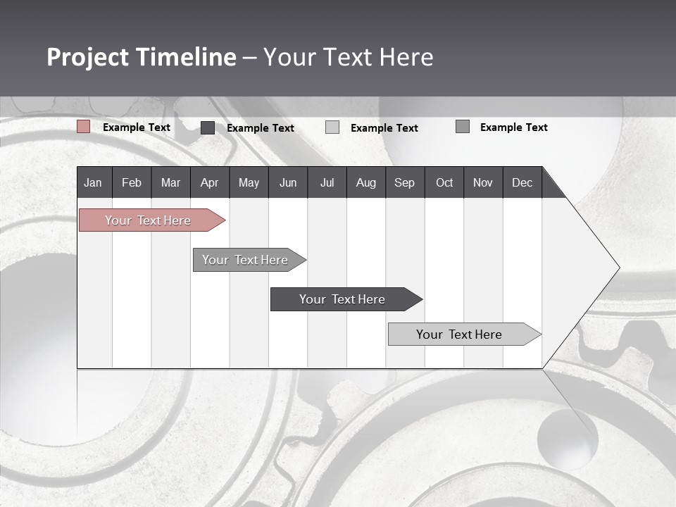 Collaboration Motor Engine PowerPoint Template
