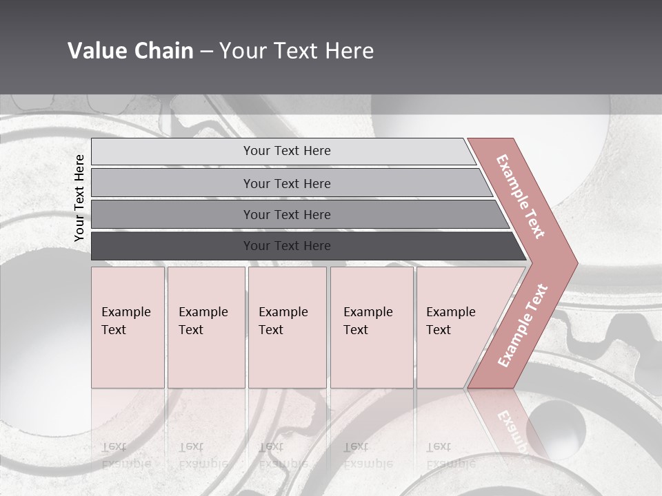 Collaboration Motor Engine PowerPoint Template