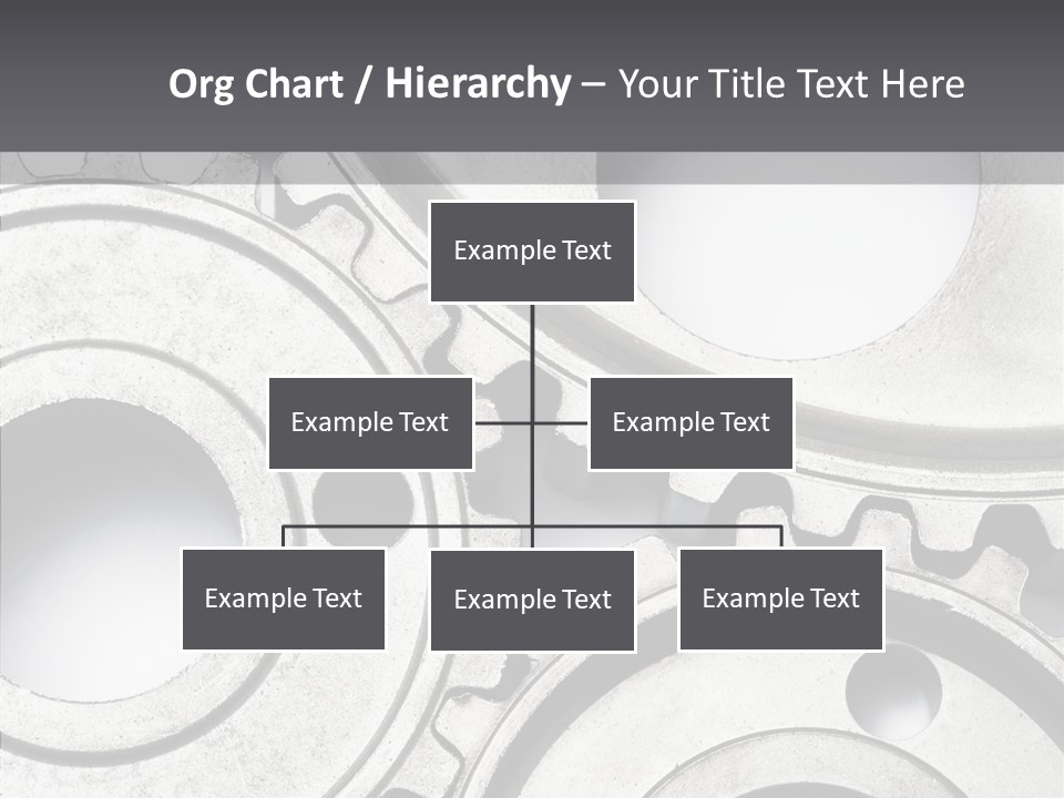 Collaboration Motor Engine PowerPoint Template
