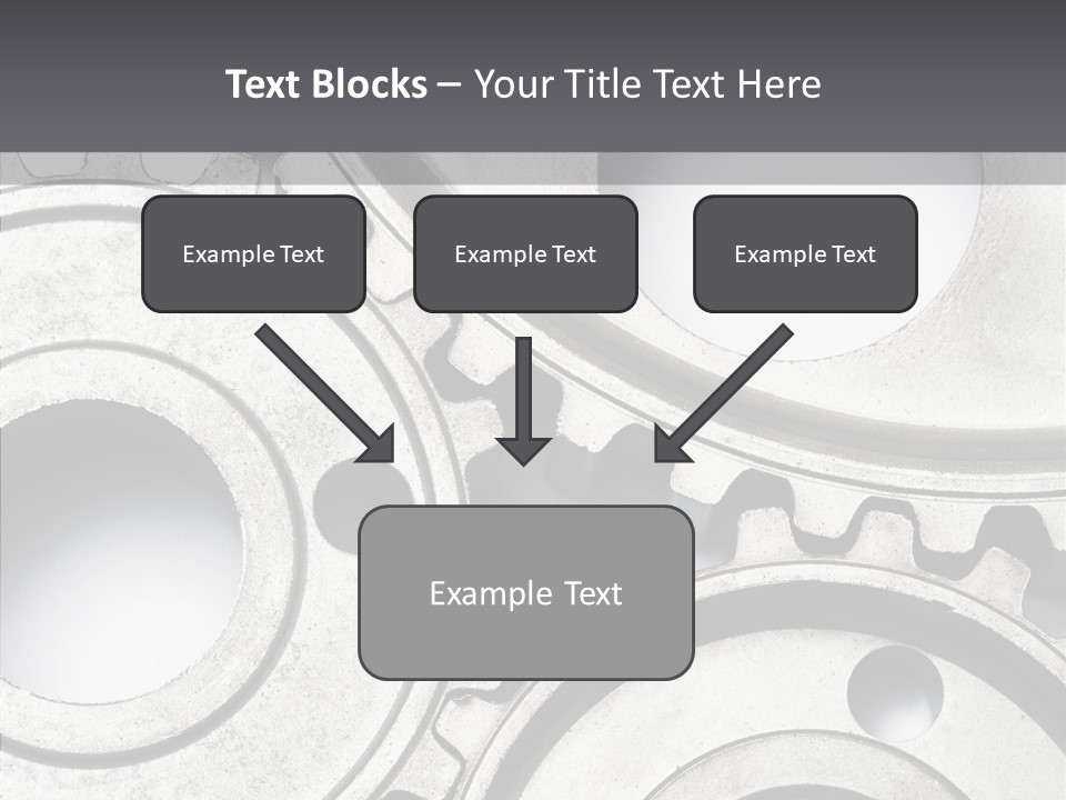 Collaboration Motor Engine PowerPoint Template
