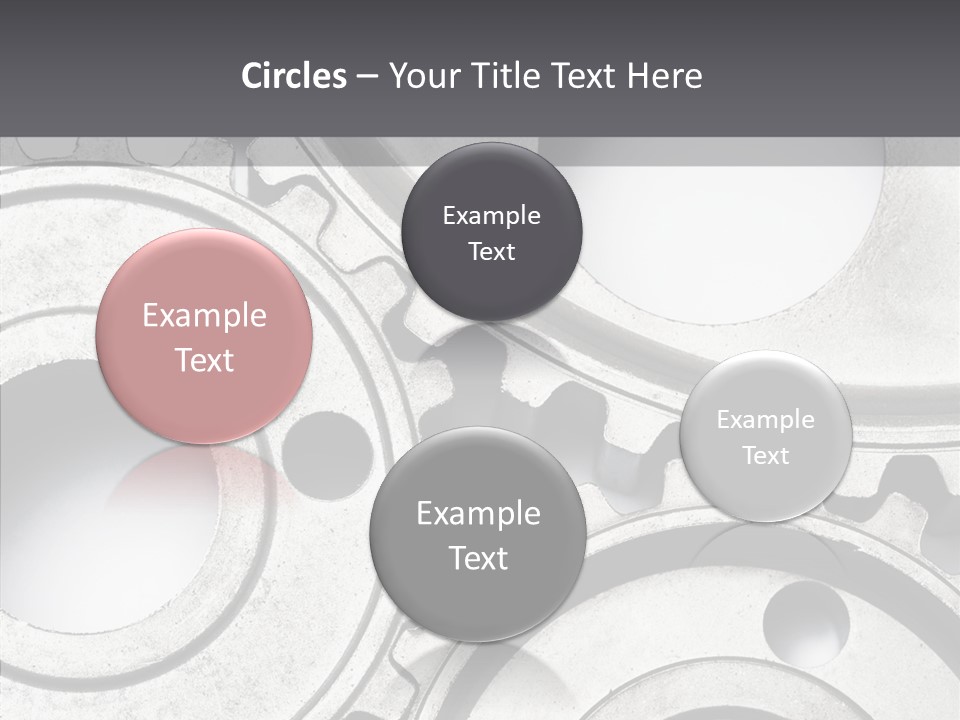 Collaboration Motor Engine PowerPoint Template