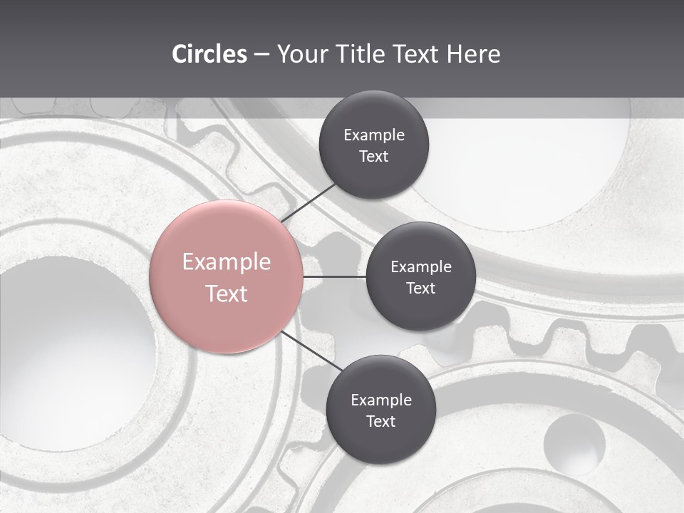 Collaboration Motor Engine PowerPoint Template