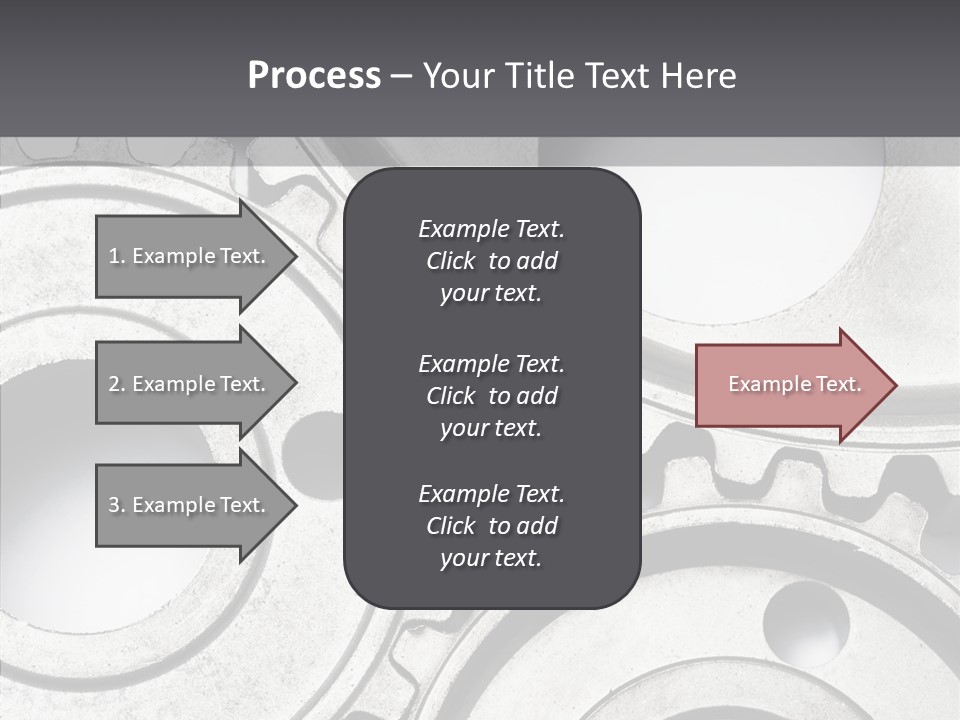 Collaboration Motor Engine PowerPoint Template