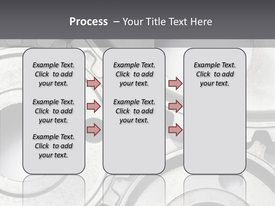 Collaboration Motor Engine PowerPoint Template