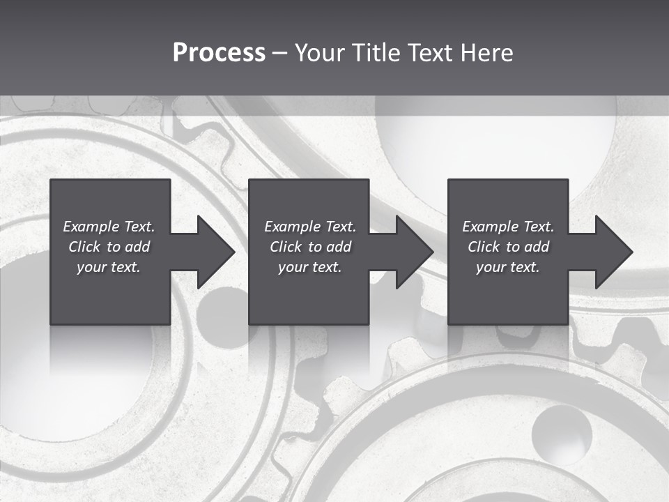 Collaboration Motor Engine PowerPoint Template