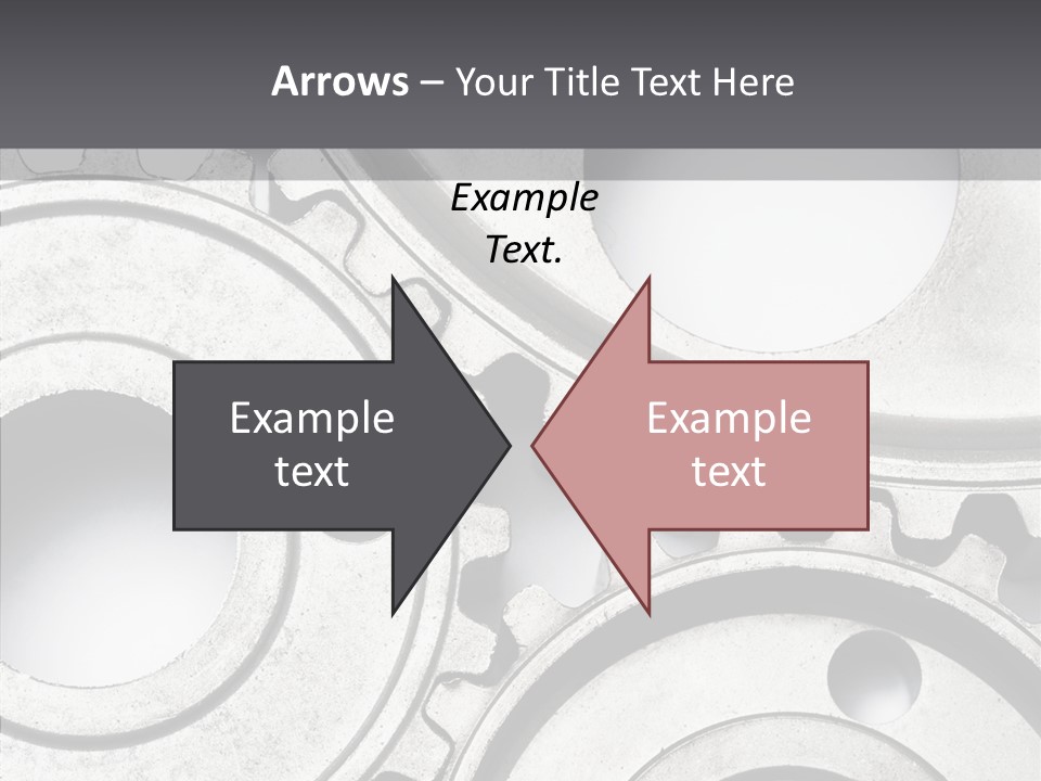 Collaboration Motor Engine PowerPoint Template