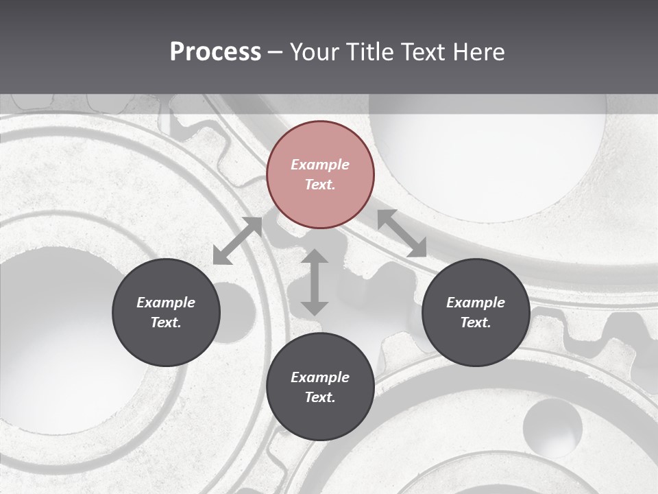 Collaboration Motor Engine PowerPoint Template