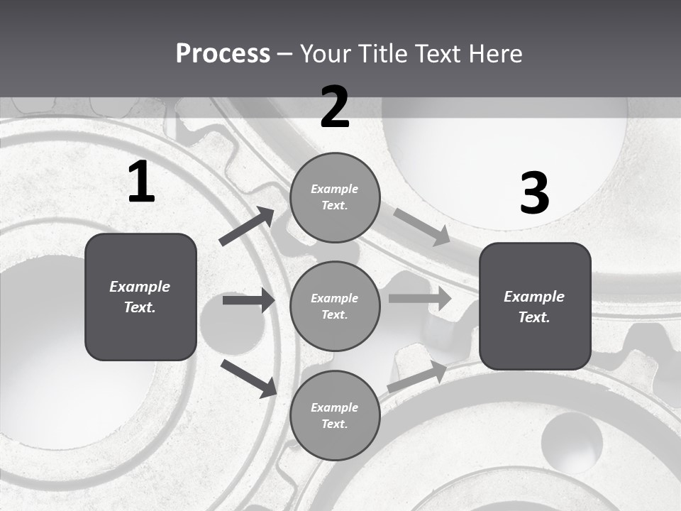 Collaboration Motor Engine PowerPoint Template
