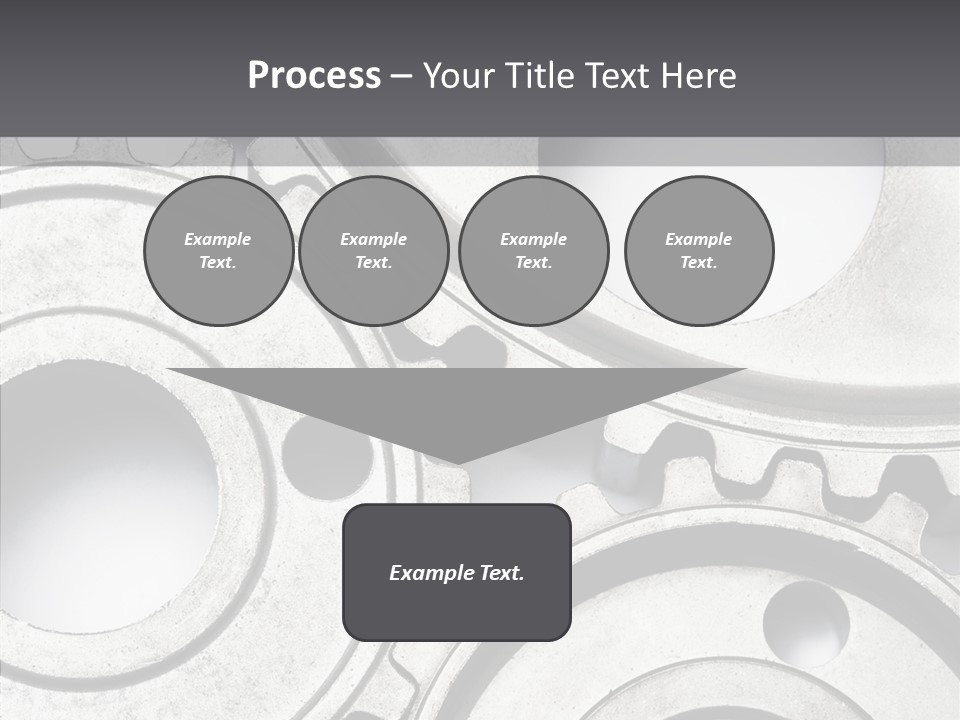 Collaboration Motor Engine PowerPoint Template