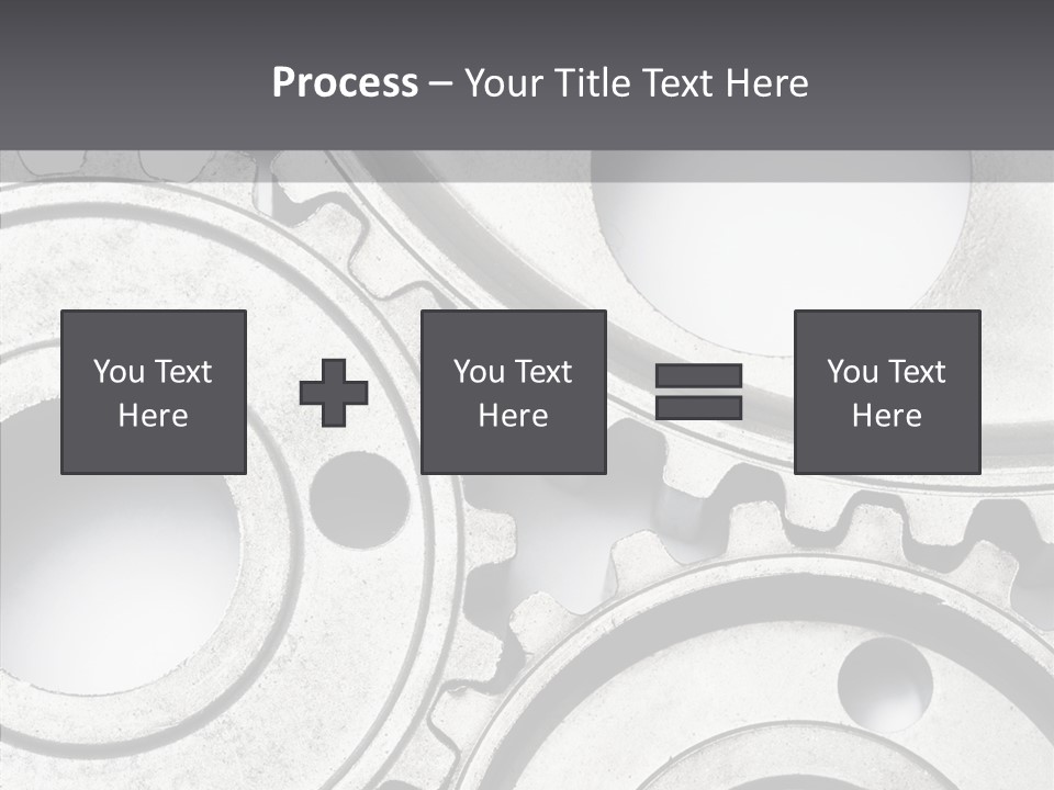 Collaboration Motor Engine PowerPoint Template