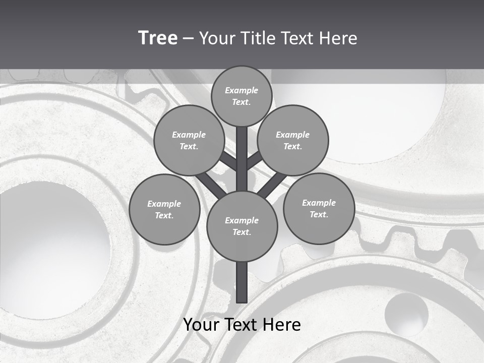 Collaboration Motor Engine PowerPoint Template