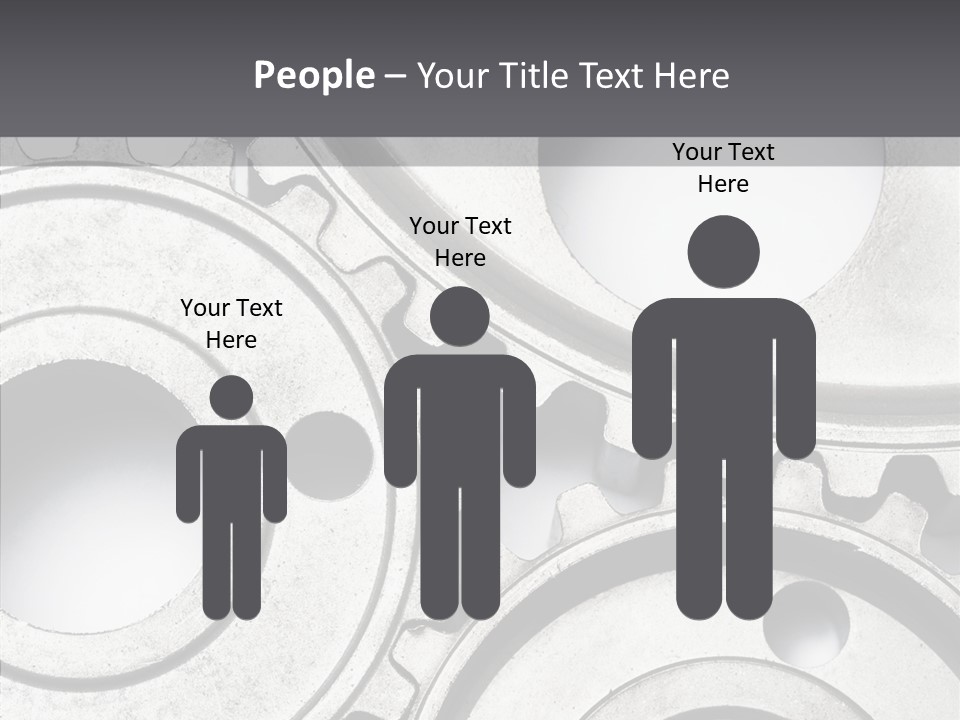 Collaboration Motor Engine PowerPoint Template