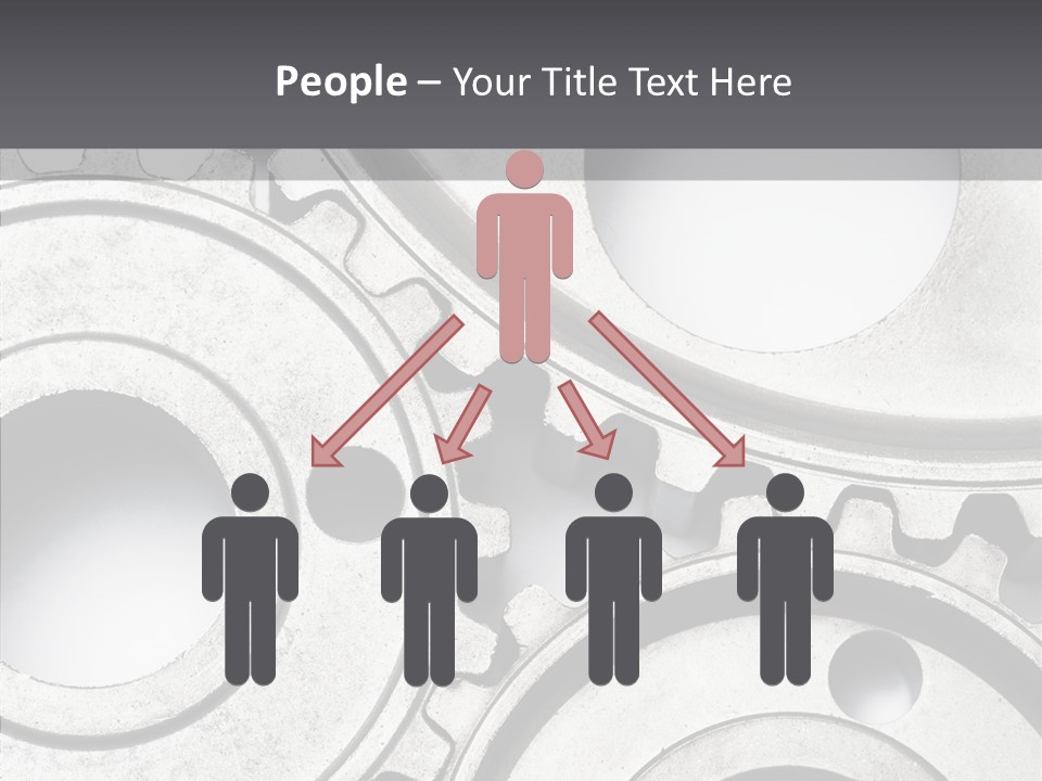 Collaboration Motor Engine PowerPoint Template