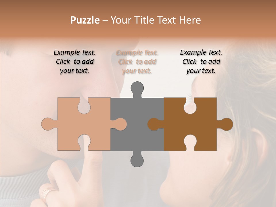 Girl Emotion Watch PowerPoint Template