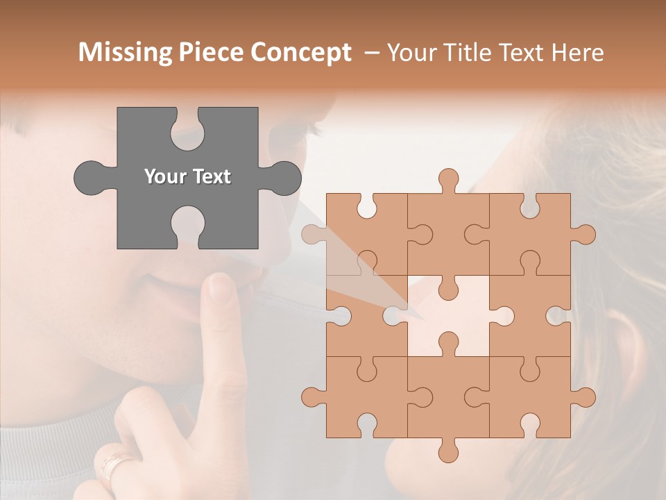 Girl Emotion Watch PowerPoint Template