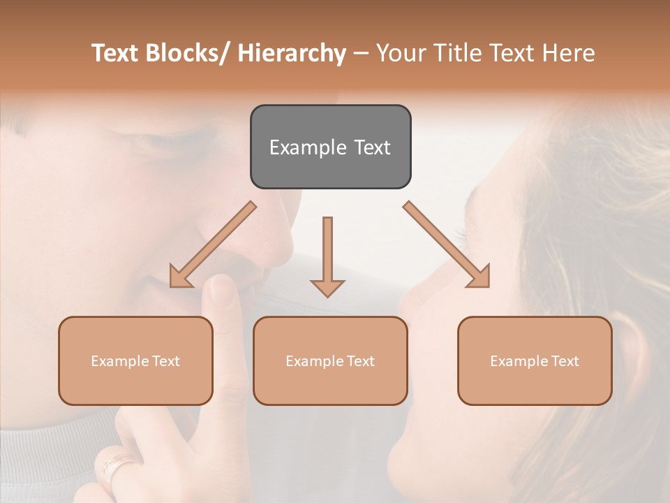 Girl Emotion Watch PowerPoint Template