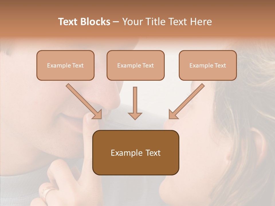 Girl Emotion Watch PowerPoint Template