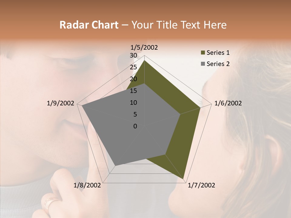 Girl Emotion Watch PowerPoint Template