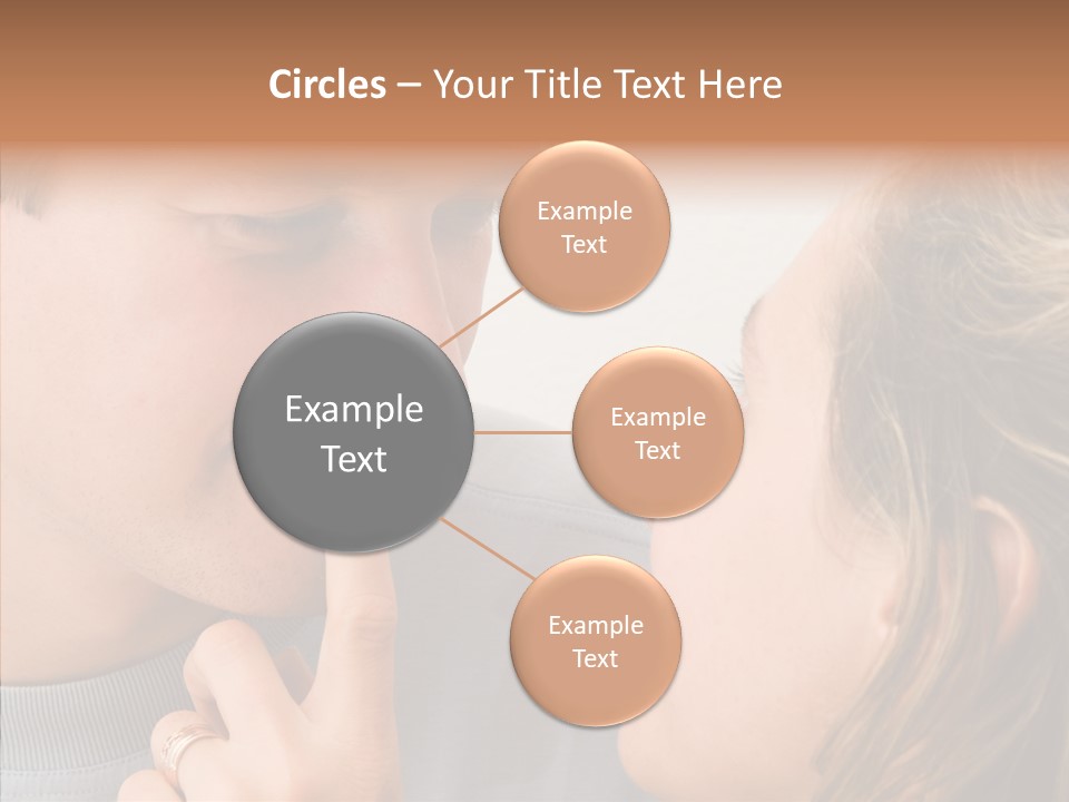 Girl Emotion Watch PowerPoint Template