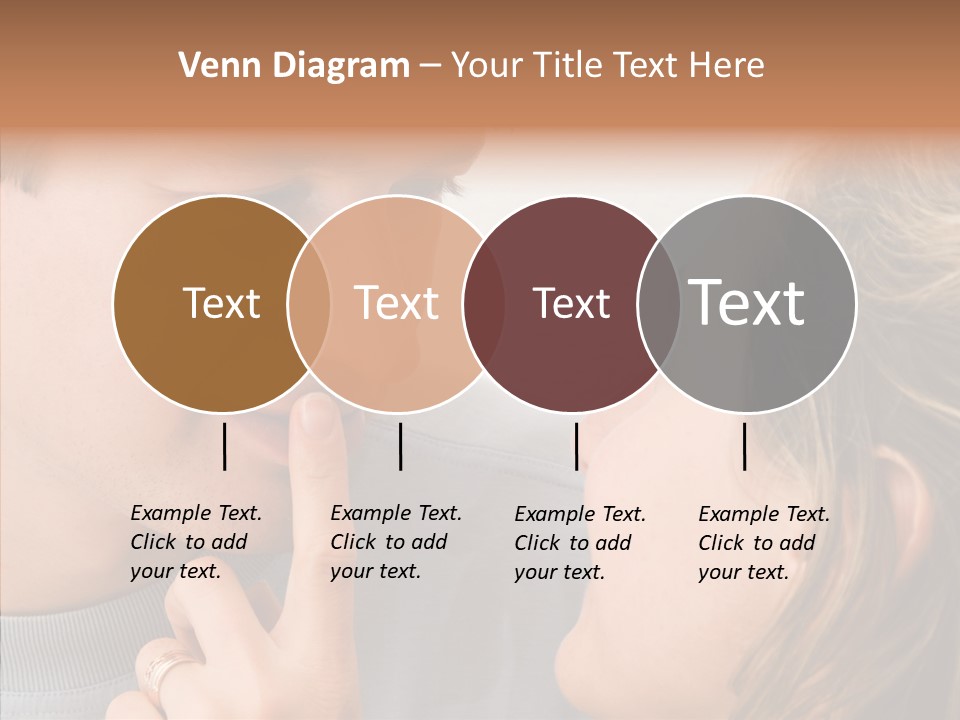 Girl Emotion Watch PowerPoint Template