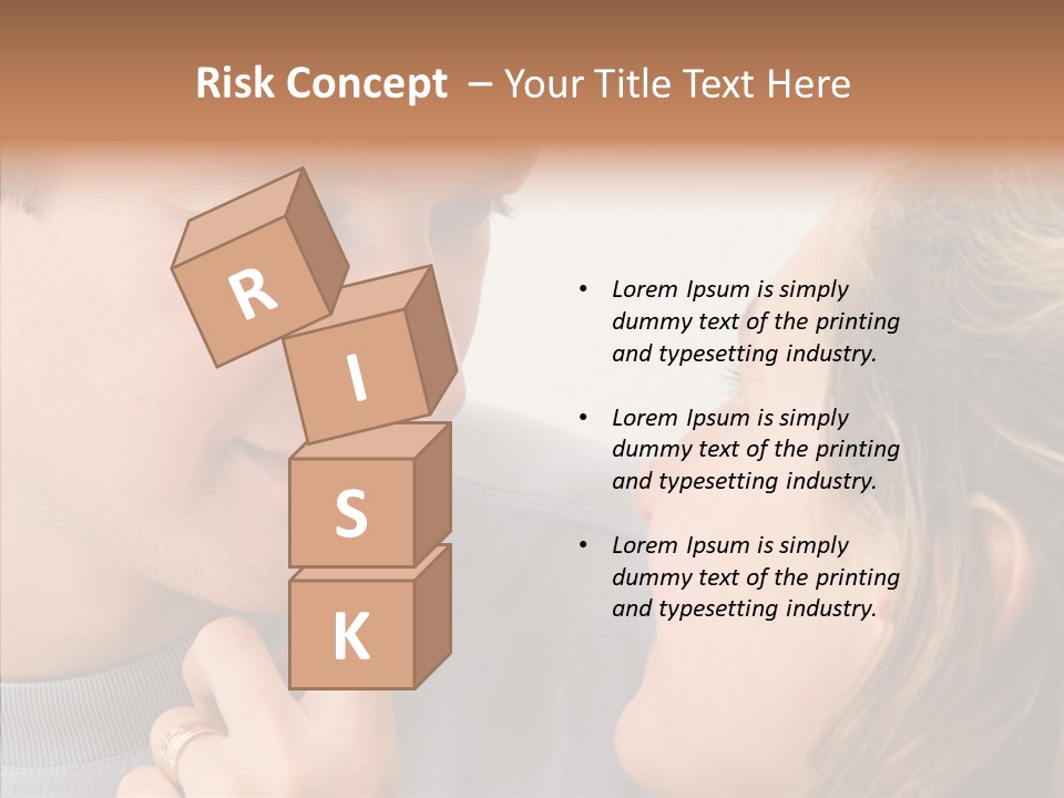 Girl Emotion Watch PowerPoint Template