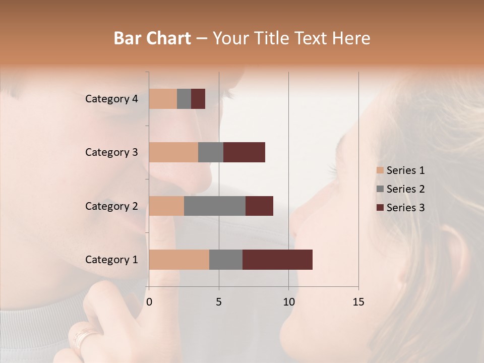 Girl Emotion Watch PowerPoint Template