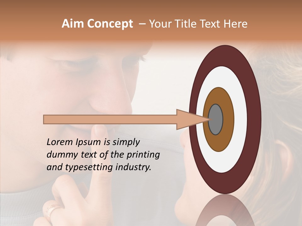 Girl Emotion Watch PowerPoint Template