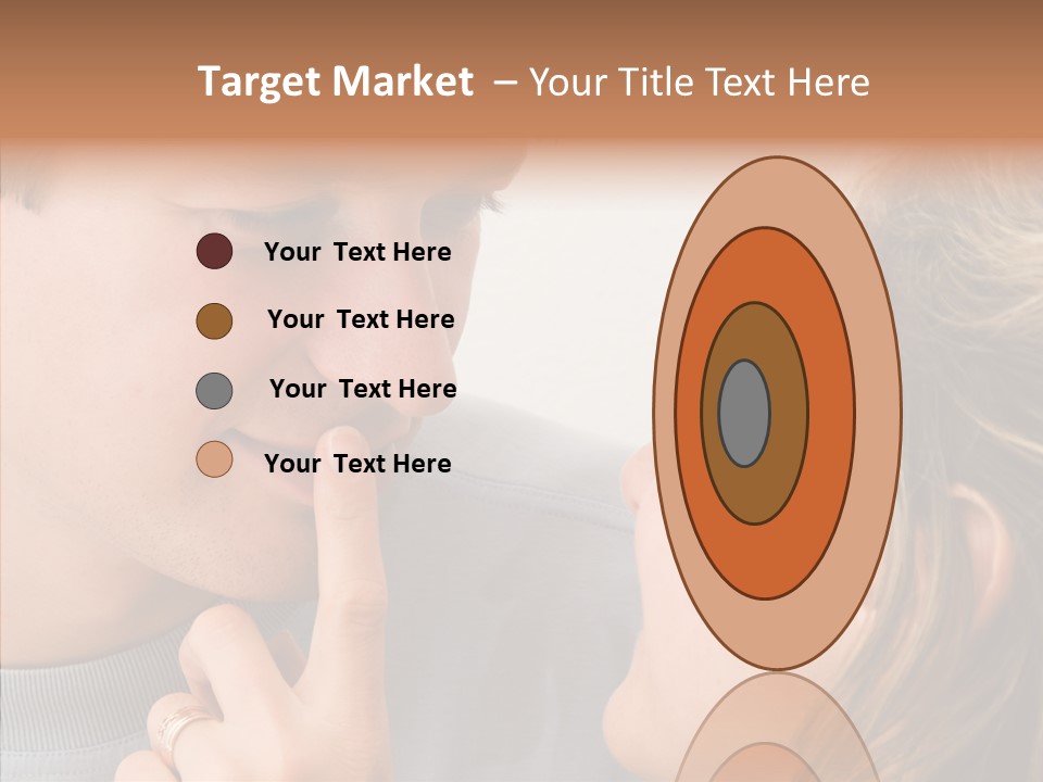 Girl Emotion Watch PowerPoint Template