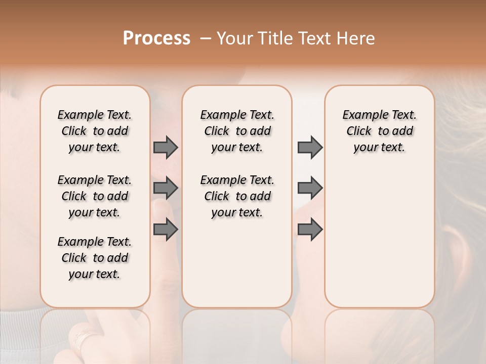 Girl Emotion Watch PowerPoint Template