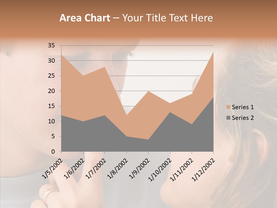 Girl Emotion Watch PowerPoint Template