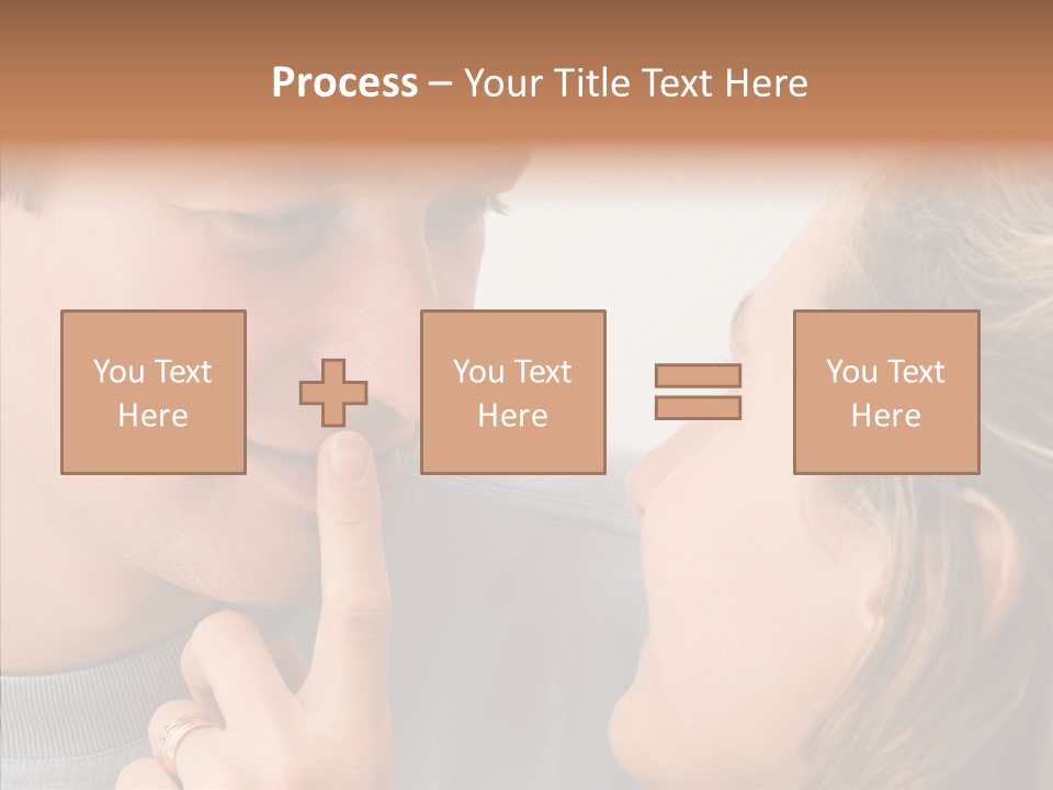 Girl Emotion Watch PowerPoint Template