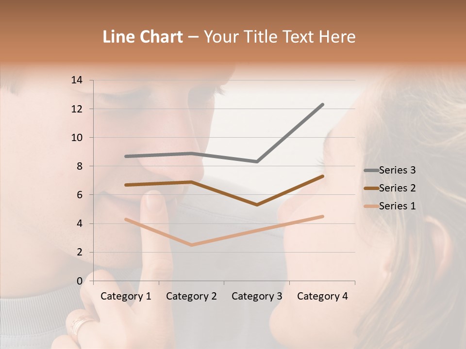 Girl Emotion Watch PowerPoint Template