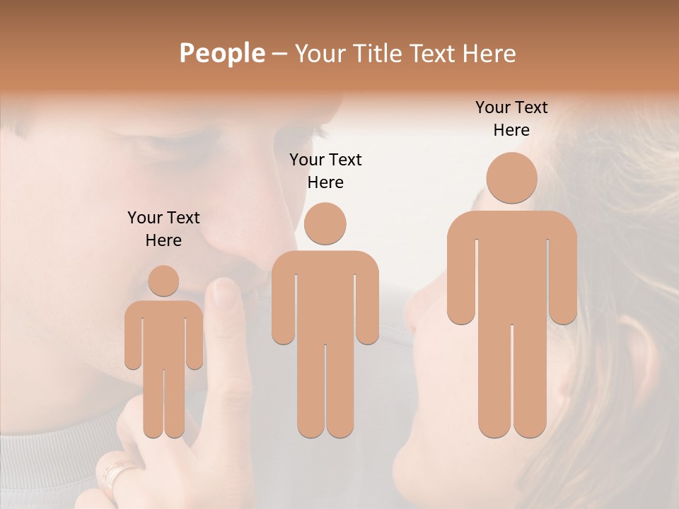 Girl Emotion Watch PowerPoint Template