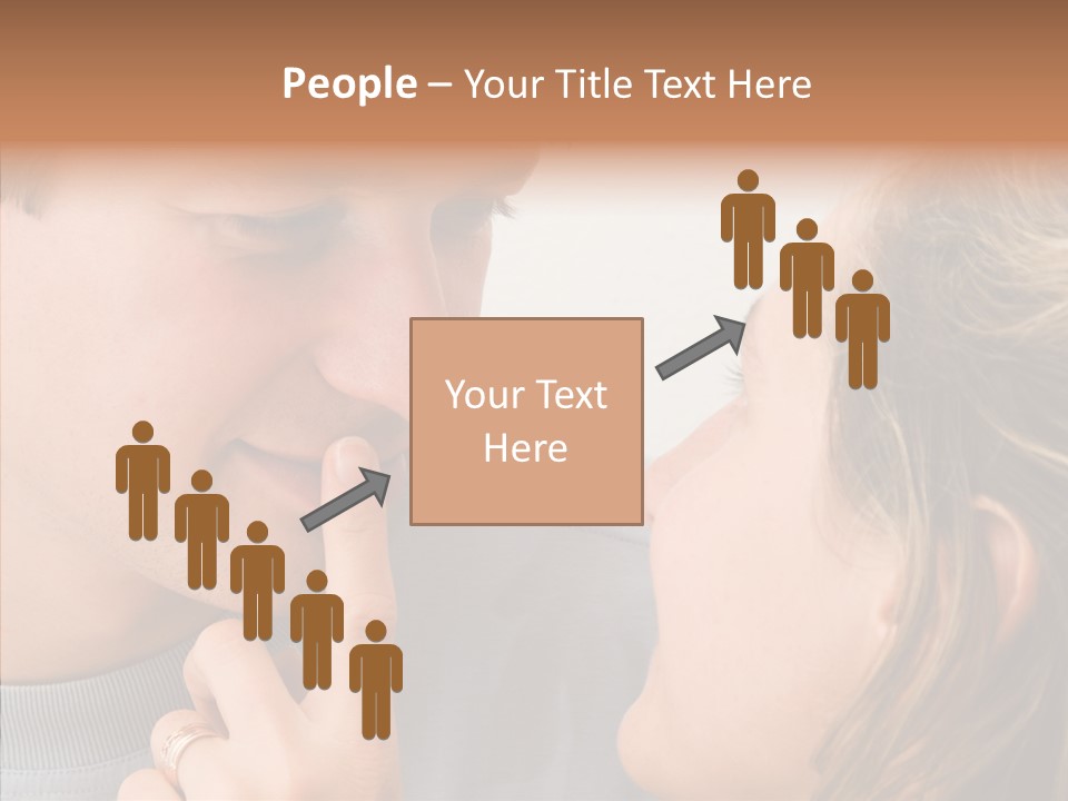 Girl Emotion Watch PowerPoint Template