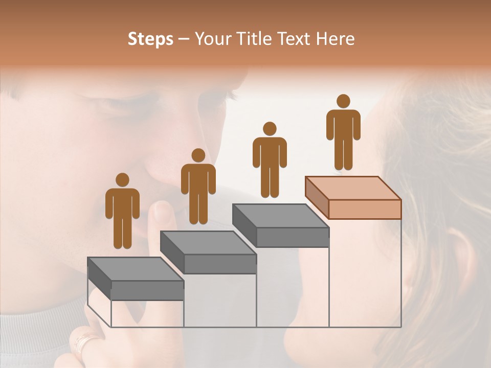 Girl Emotion Watch PowerPoint Template