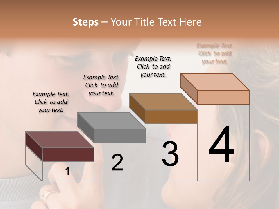 Girl Emotion Watch PowerPoint Template