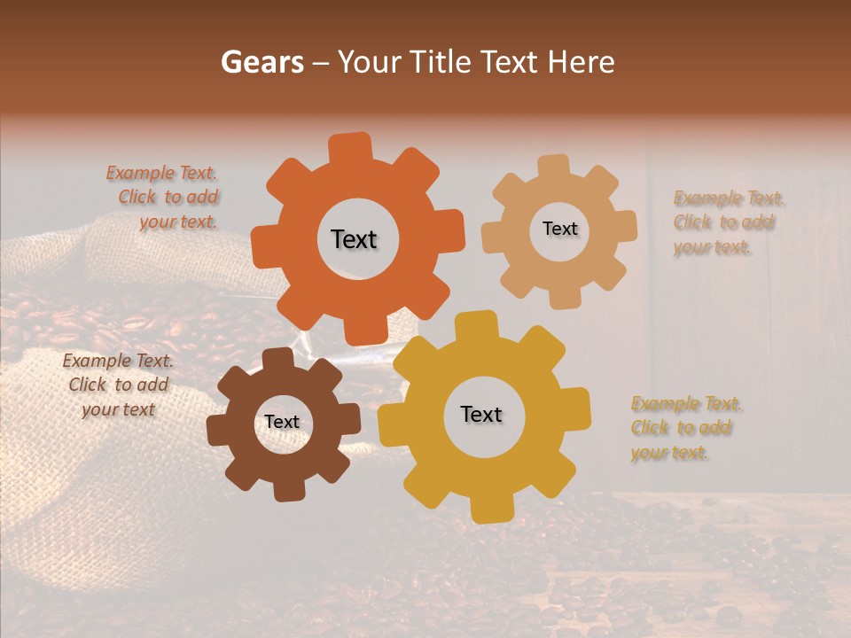 Aroma Cafe Coffee PowerPoint Template