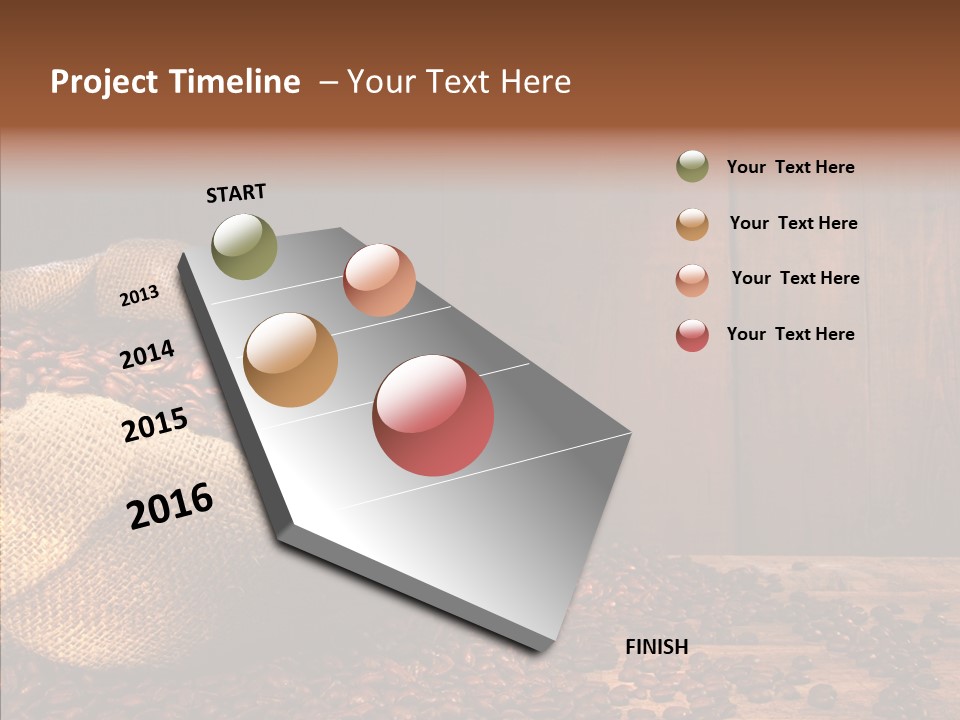 Aroma Cafe Coffee PowerPoint Template