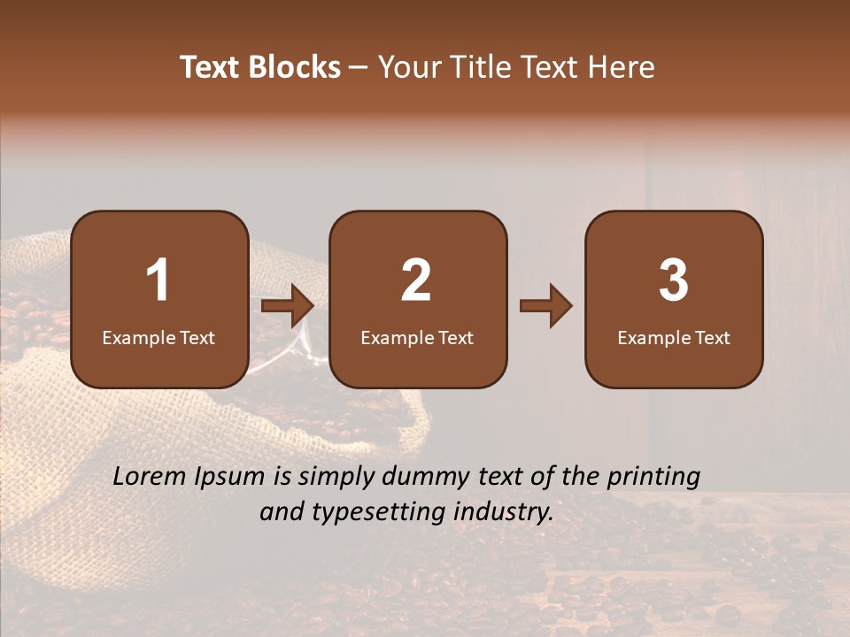 Aroma Cafe Coffee PowerPoint Template