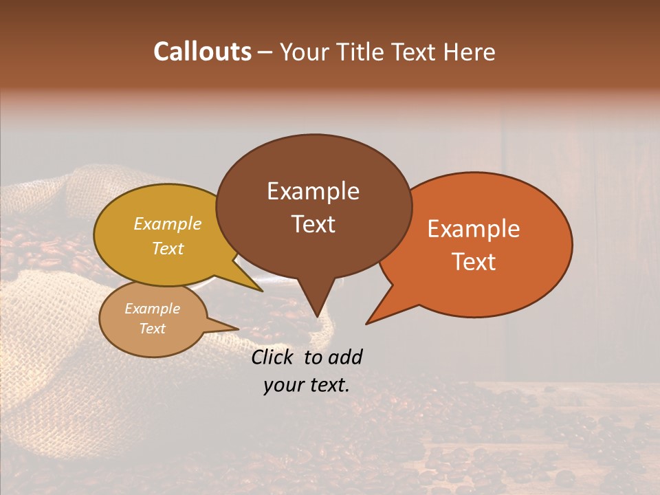 Aroma Cafe Coffee PowerPoint Template