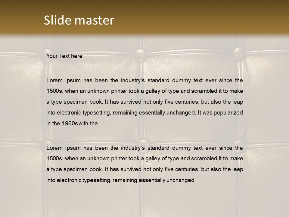 Company Per On Li Ten PowerPoint Template