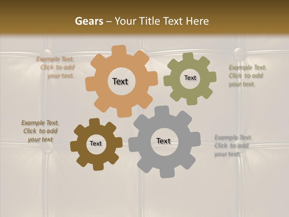 Company Per On Li Ten PowerPoint Template