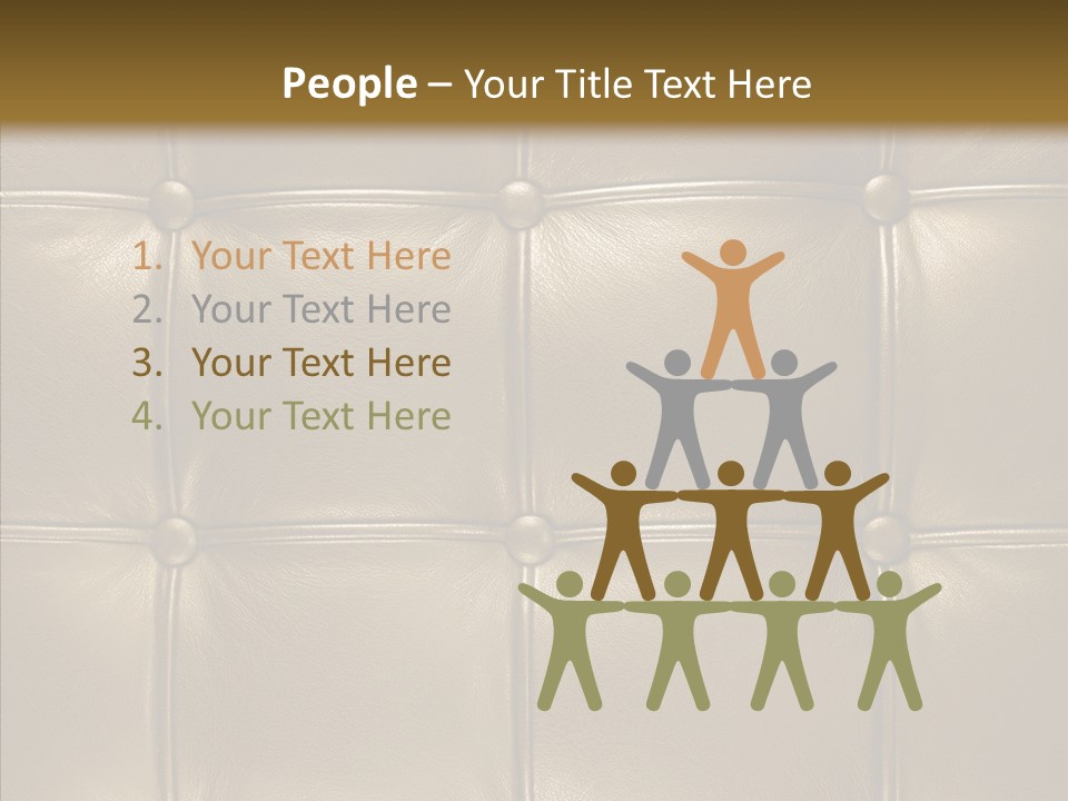 Company Per On Li Ten PowerPoint Template