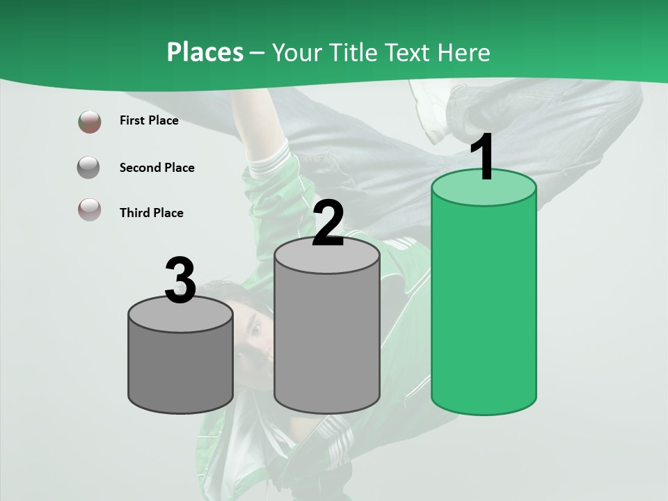 Beautiful Man Dance PowerPoint Template