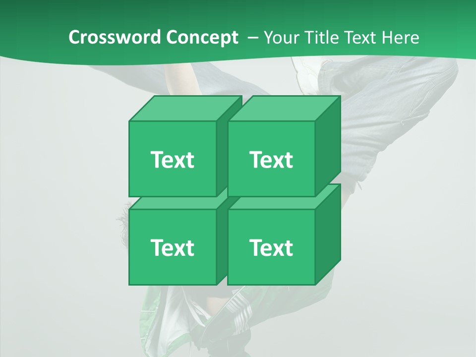 Beautiful Man Dance PowerPoint Template