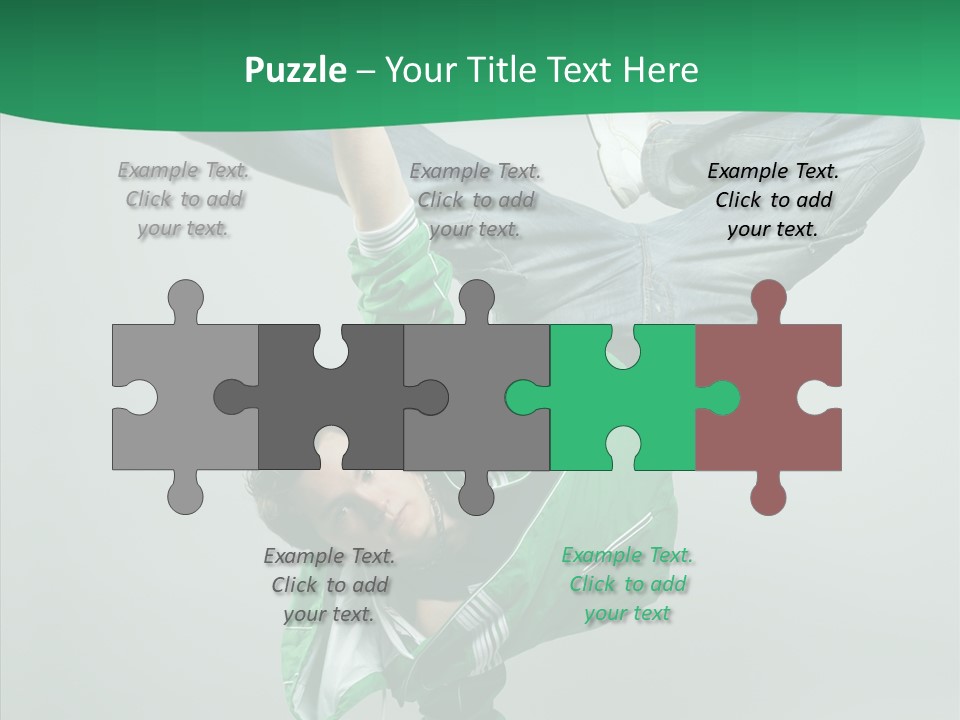 Beautiful Man Dance PowerPoint Template