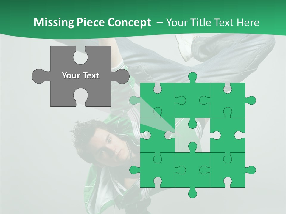 Beautiful Man Dance PowerPoint Template