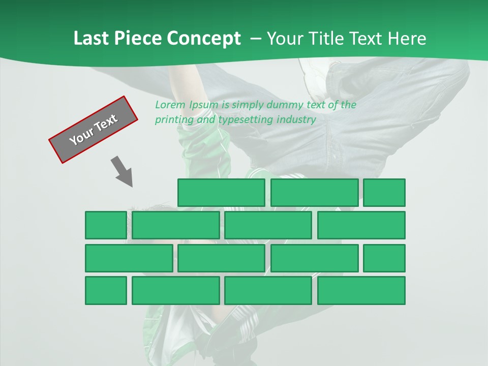 Beautiful Man Dance PowerPoint Template