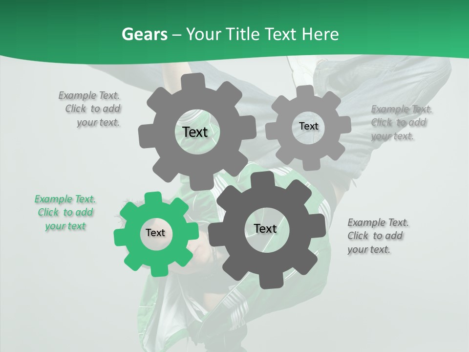 Beautiful Man Dance PowerPoint Template