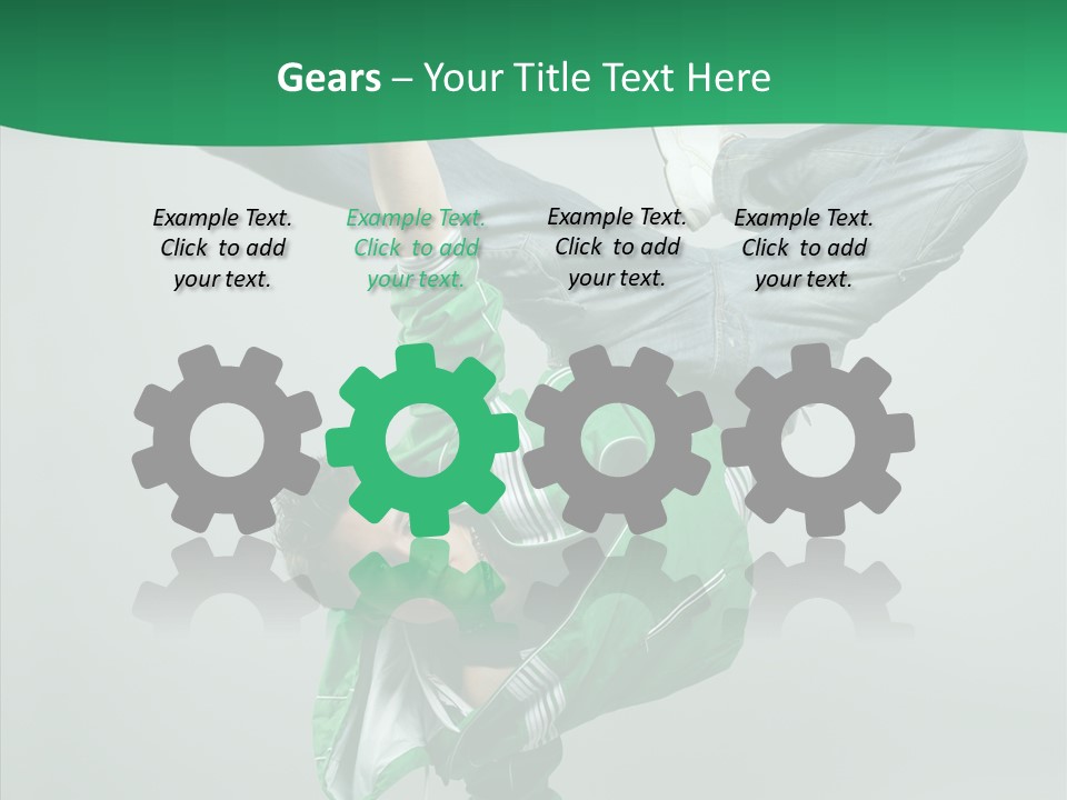 Beautiful Man Dance PowerPoint Template